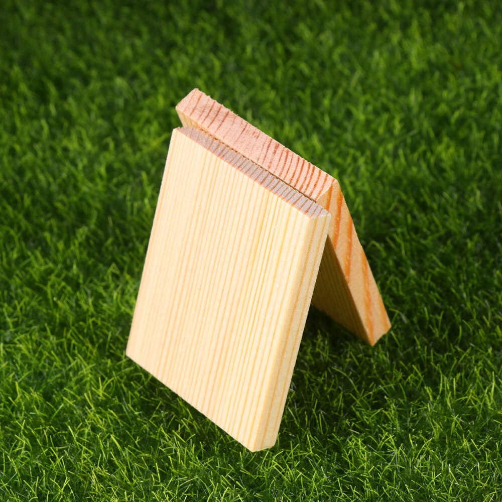 20Pcs Wood Boards Delicate Photography Wood Boards Photo Studio Background Props (Size 4x10cm)