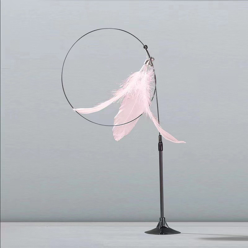 Ventosa, Teaser Stick, resistente à mordida, cabeça de substituição, Pet Supplies, Brinquedos interativos para gatos, resistente à mordida