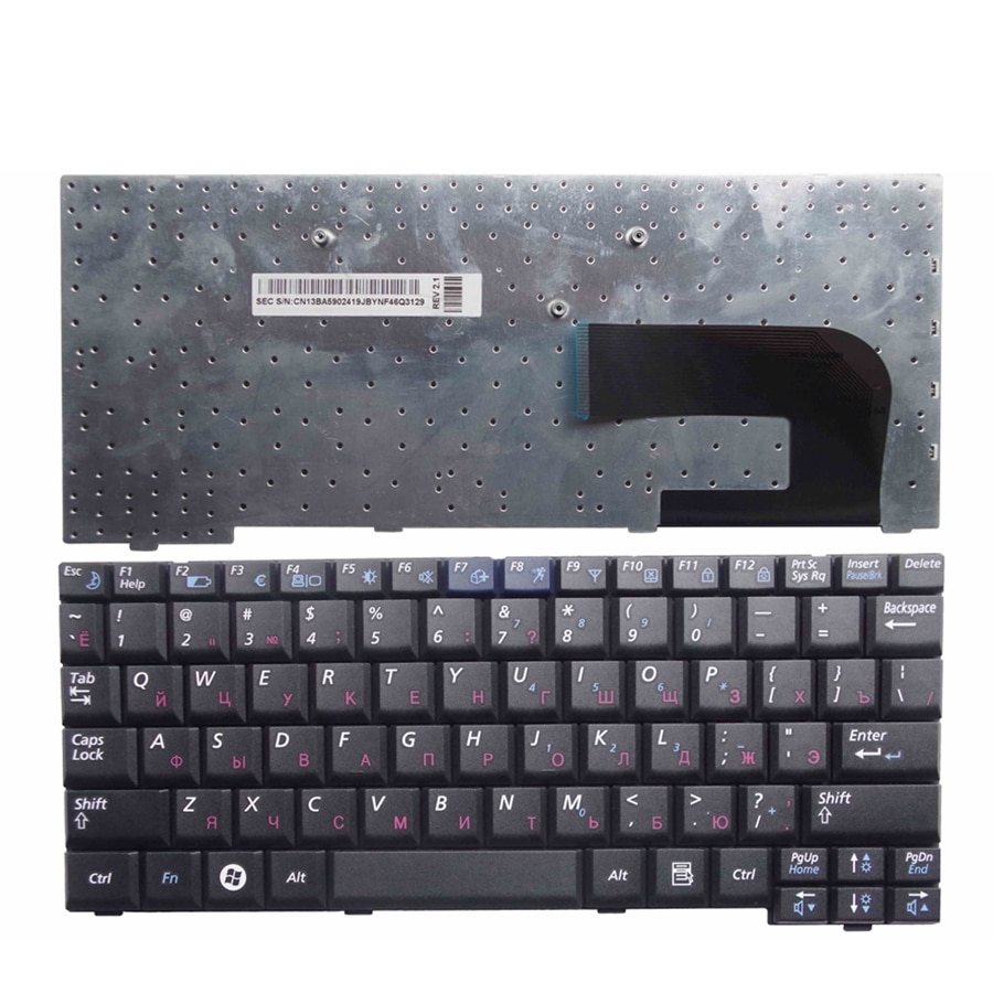 Nuova tastiera del computer portatile per Samsung NP-NC10 NC10 ND10 N108 N110 N130 Np-N130 N140 NC310 BA59-02419Q n128 RU