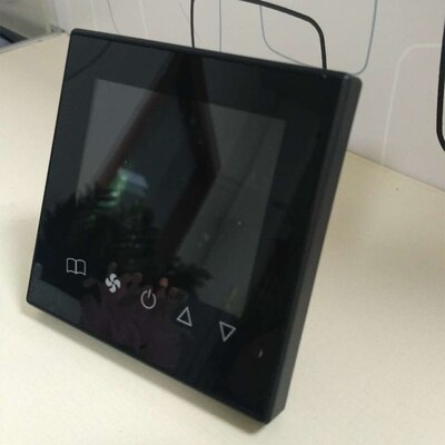 Central Air Conditioning LCD Thermostat Intelligent Fan Coil Wifi Remote Control Panel Three-speed Switch Wire Controller: Type12