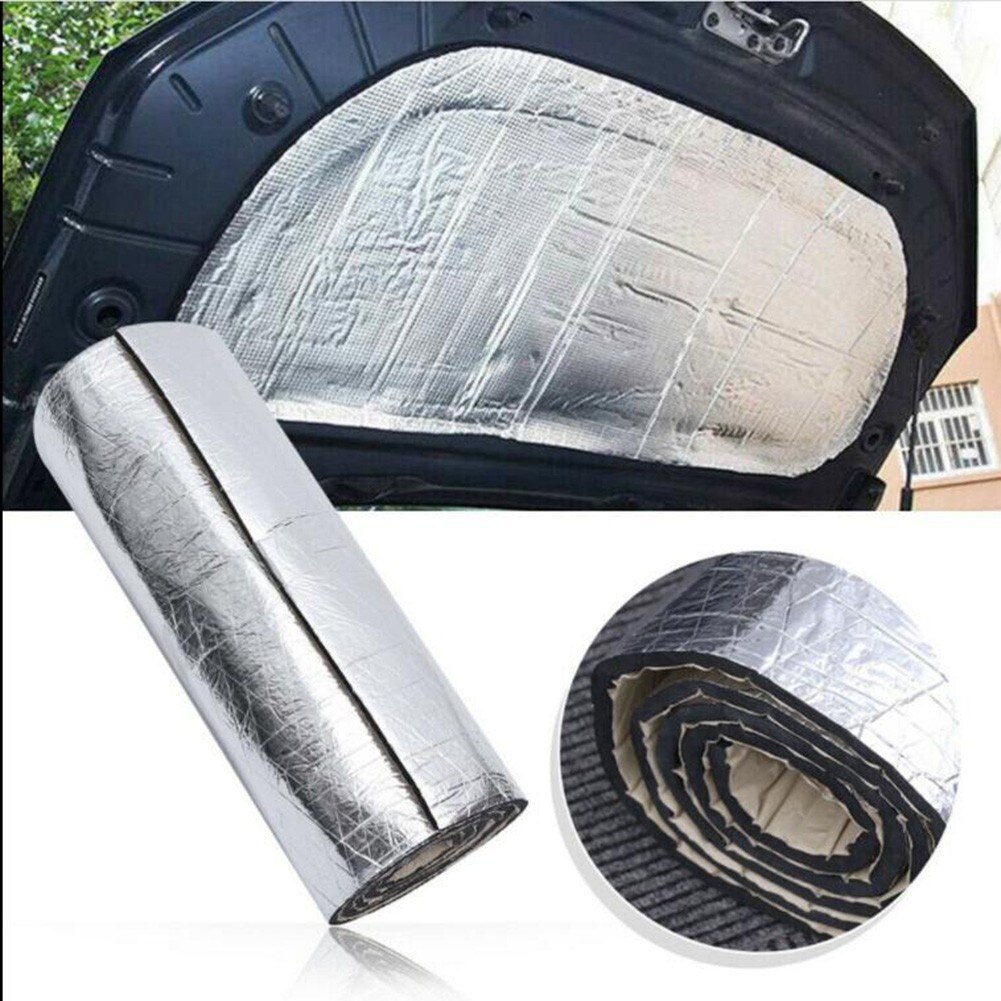 Adhésif insonorisant pour voiture 2M X 10mm, coussin isolant thermique, mousse acoustique en coton pour enregistrement, Studios, cinéma, maison, salle de sport