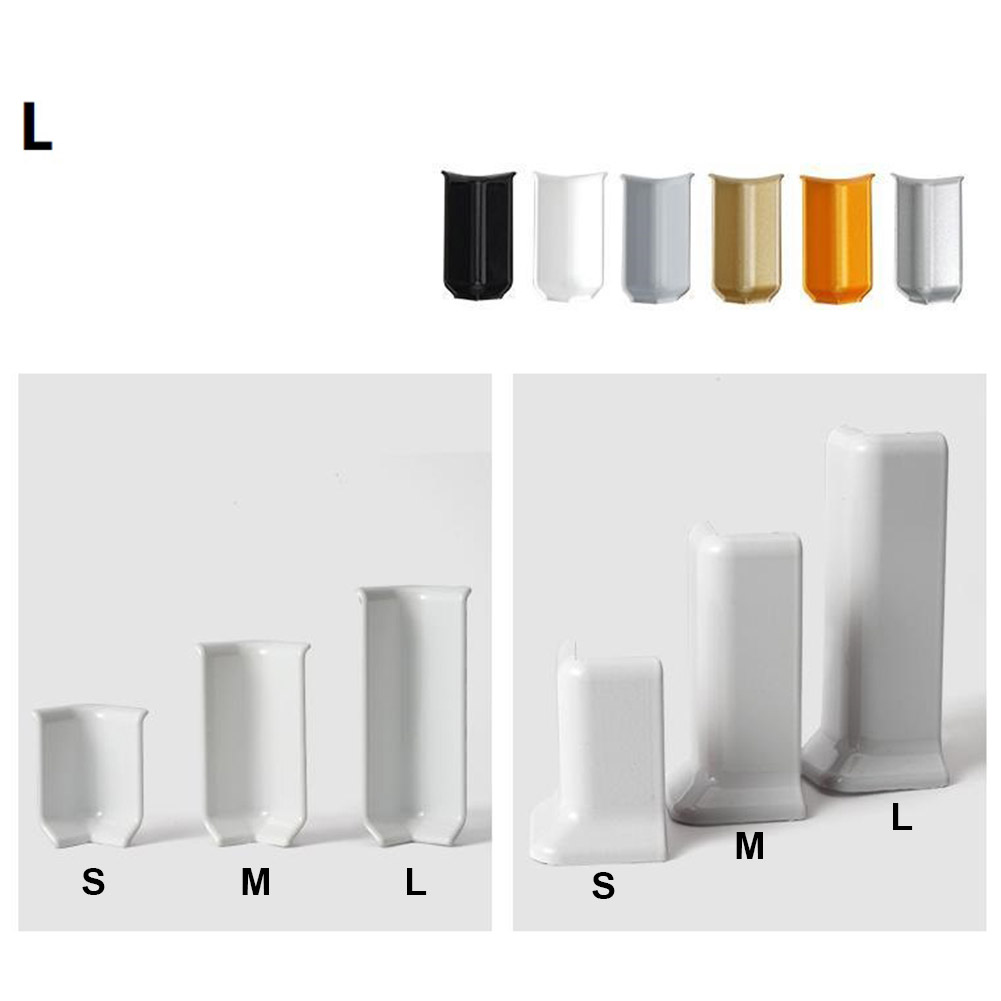 Plint hoekblokken voor 10 cm hoogte plint muurbasis hoekbekleding afdichtingsstrips accessoires