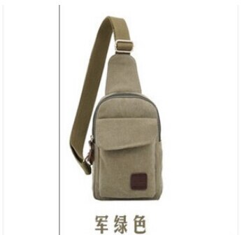 Unisex Sporty Canvas Waist Bag Fanny Casual Chest Packs for Male Portable Travel Shoulder Crossbody Bags bolsas feminina: 5