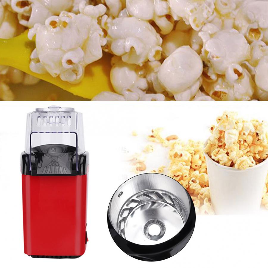 1100W Popcorn Machine Mini Household Kitchen Electric ABS Popcorn Maker Machine 220V Machine for Popcorn