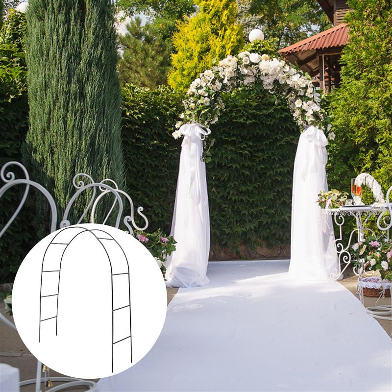 1 sæt haveark samle frit havearbejde let brude bryllup bryllup bue klatring arbor fest bue dekorationsværktøj
