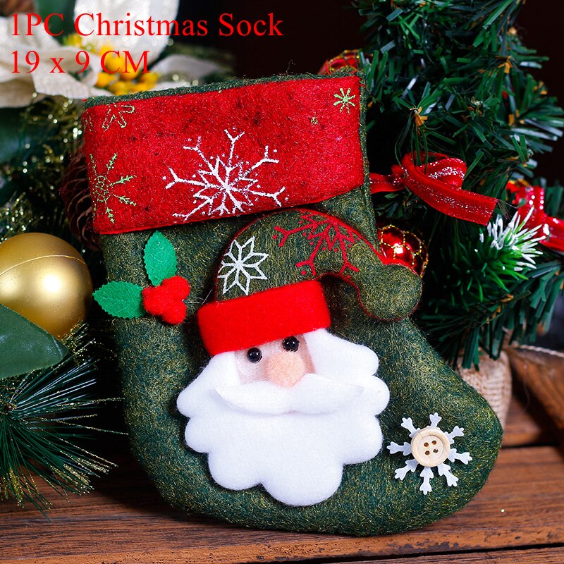 Luanqi julkalender jultomten julhängande dekorationer vägghängande dekor härlig billig kalender gott år: B