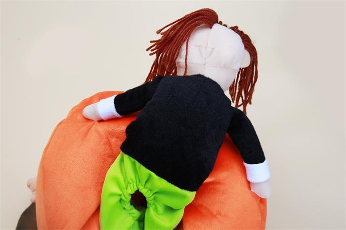 Halloween pet dog cat funny Carry pumpkin costume doggy cute outwear clothes puppy jackets clothing dogs cats jumpsuits