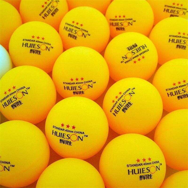 10 st bordtennisboll för tävlingsträning pingisbollar 40mm st 3- stjärniga pingisbollar vit orange billigt