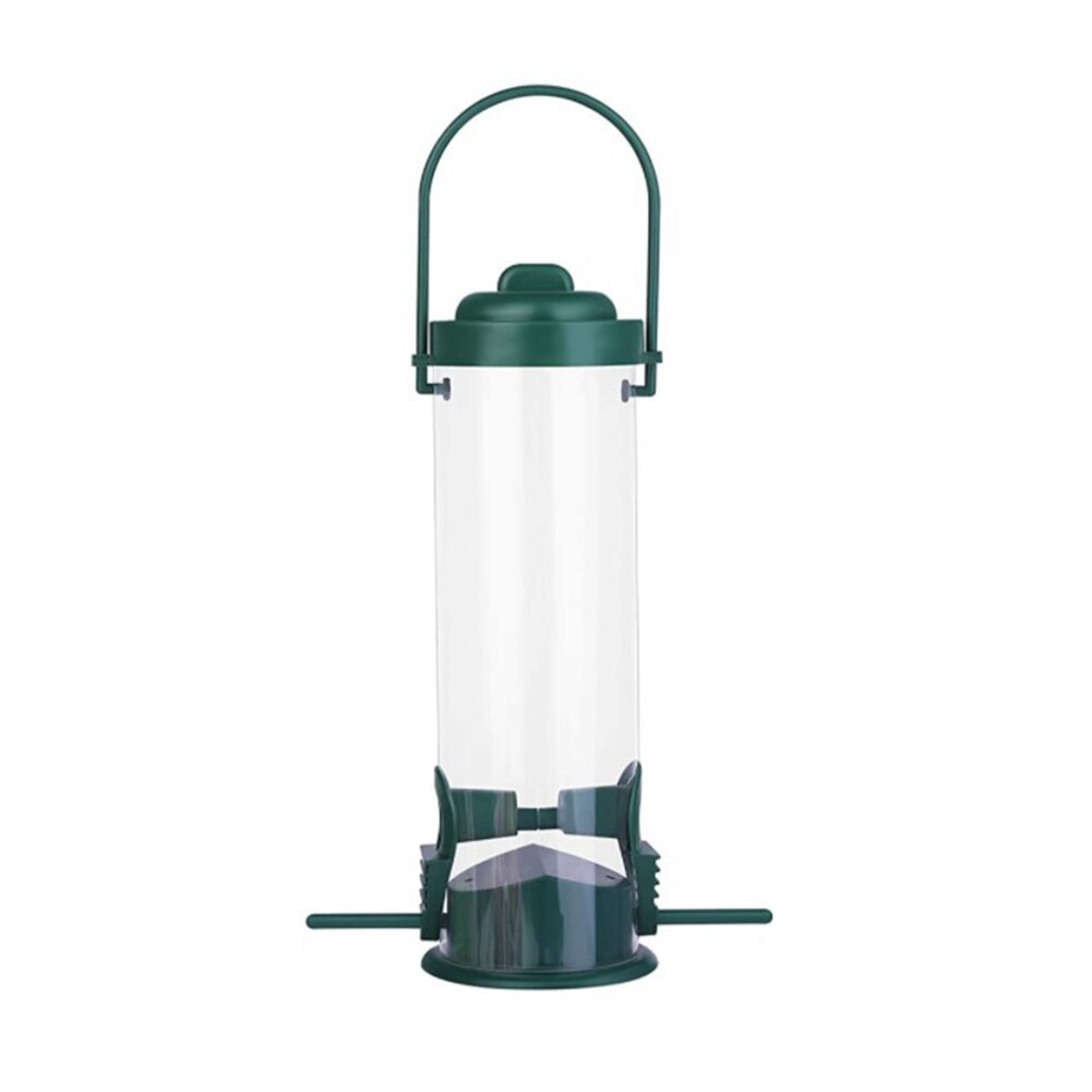 Bird Feeder Outdoor Feeding Portable Wild Birds PP Plastic Supplies Park Garden Tree Container Bird Supplies: Style A