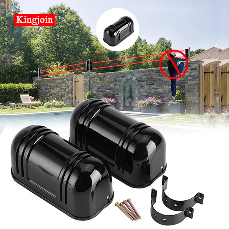 Double Infrared Beams Sensor Detector For Wired Home Burglar Security Alarm System 30m~150m Outdoor Perimeter Wall