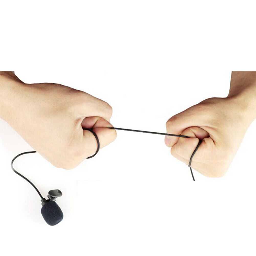 Universal Portable 3.5mm Mini Wired Headset Microphone Lavalier microphone for Lecture Teaching Conference Guide Studio Mic