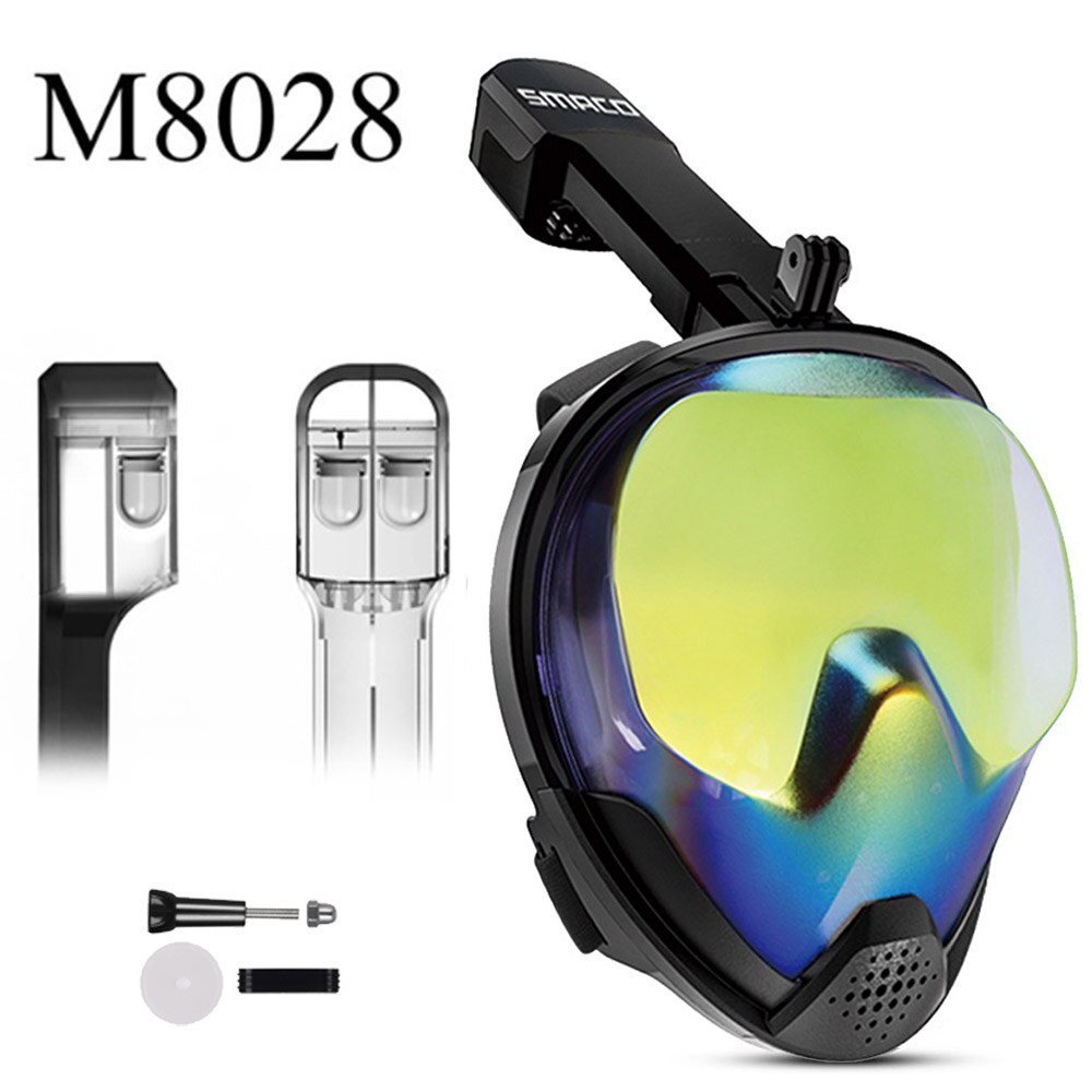 Full Face Snorkeling Mask Set Diving Equipment Underwater Swimming Mask Training Scuba Mergulho Snorkeling Mask