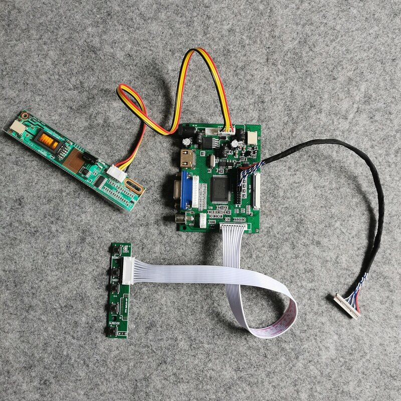 passen LT121S1/LT121SS/LT121SU/TM121SV bildschirm 20 Stift LVDS 1-CCFL VGA 2AV Tafel Stock Regler Gremium Bausatz LCD Monitor 800*600