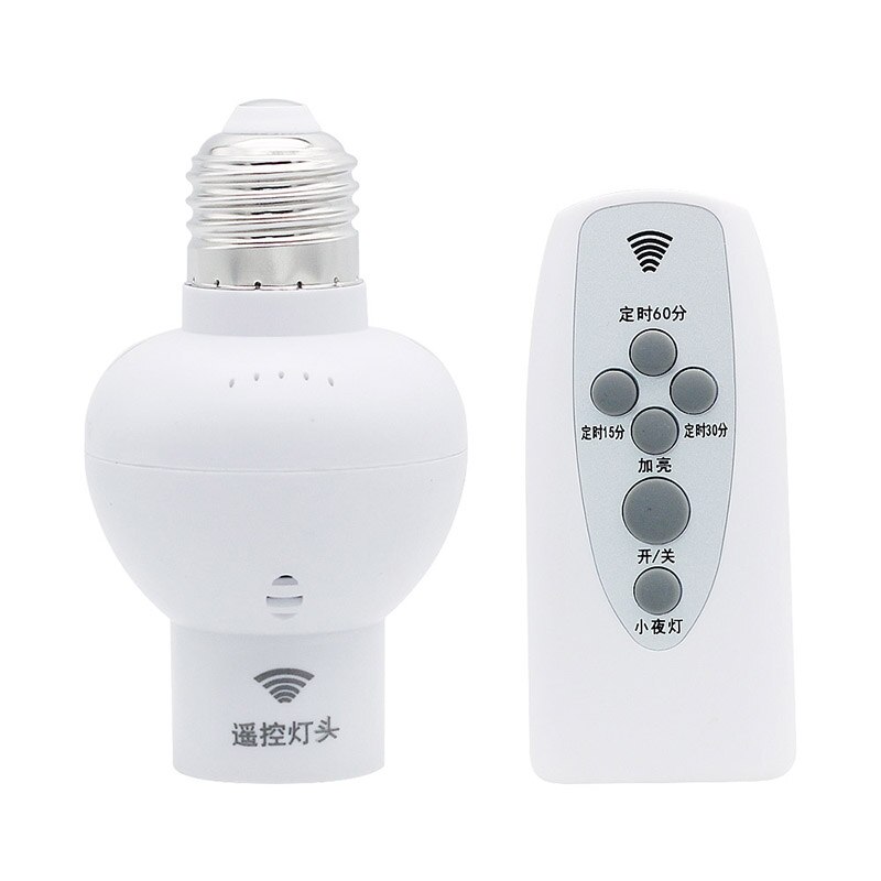 ANBLUB E27 LED PIR Motion Sensor Geluid Conrtol Draadloze Afstandsbediening Lamp Houders: 0200