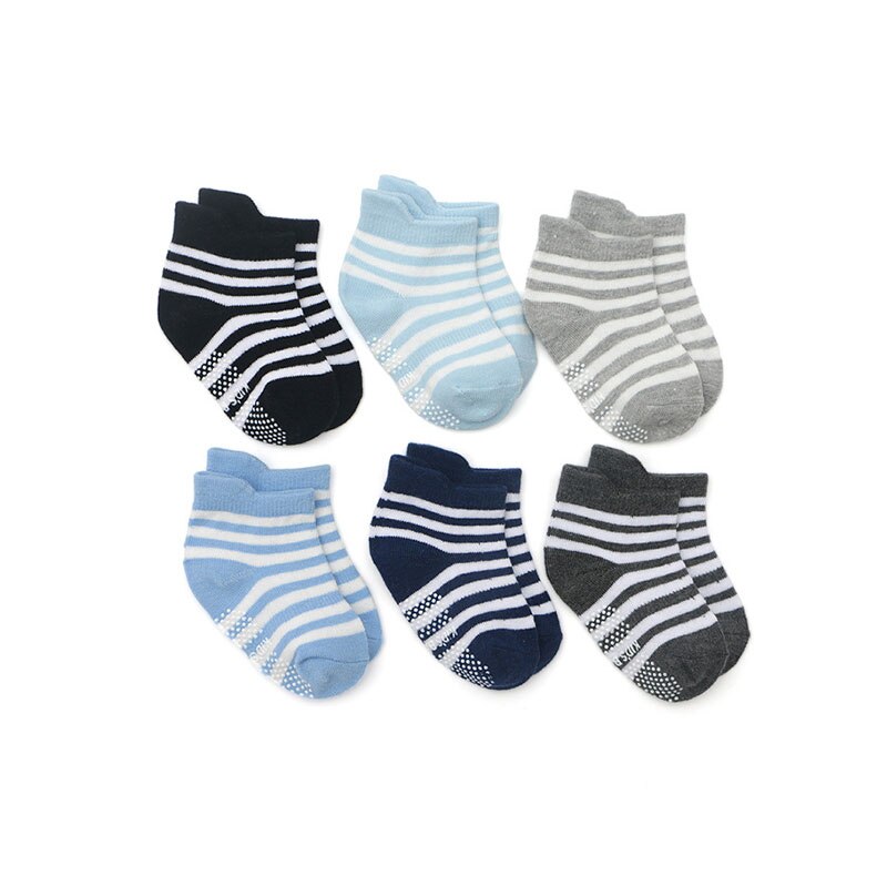 Kid 'S Sokken Lente En Zomer Kinderen Sokken Baby Sokken Jongens Meisjes Puur Katoen Boot Sokken Kid 'S Sokken: boys stripe / 3-5 years