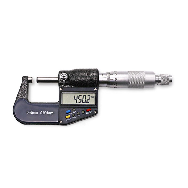Electronic Micrometer Digital Display 0.001mm 0-25mm Thickness Gauge Multi-function QP2