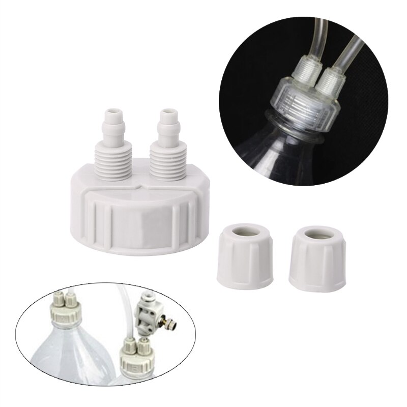 Pro Aquarium Bottle Cap For Live Plant CO2 Diffuser Air Generator System DIY Tool HX6D
