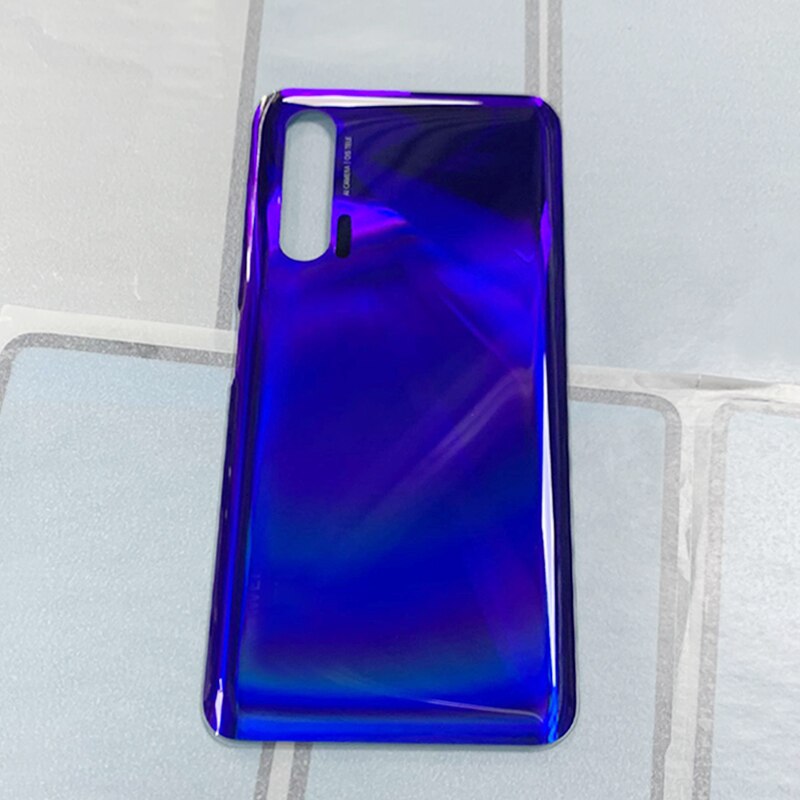 Caso de habitação traseira para huawei nova 6 volta vidro da bateria capa painel porta traseira para huawei nova 6 5g volta vidro capa substituição