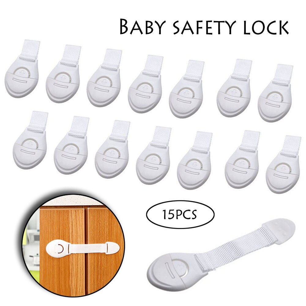 30/20/15/10/PCS Child Lock Protection Of Children Locking Doors baby Safety Locks Window Door Stopper baby security child safety: 15  pcs