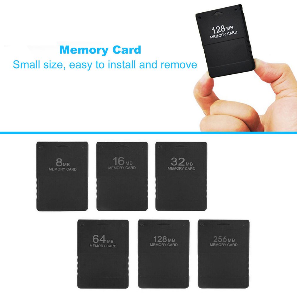 8/16/32/64/128/256MB Memory Card Game Stick For Sony PlayStation 2 PS2 Console