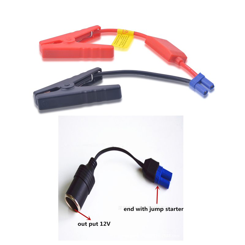 12V EC5 adaptateur avec 1 fil pince à femelle voiture allume-cigare prise adaptateur pour voiture MP3 réfrigérateur enregistreur de données GPS