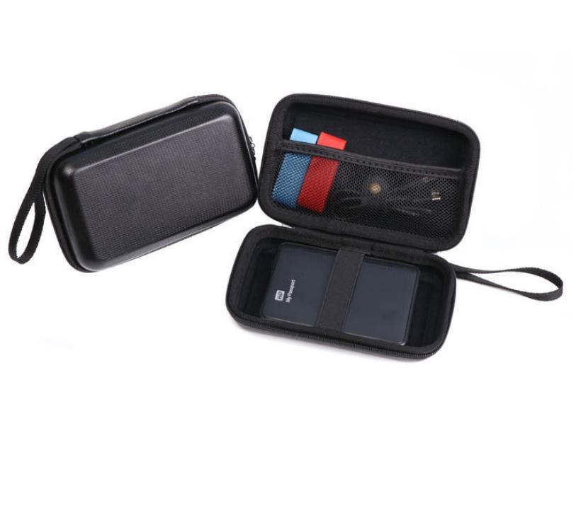 Custodia per disco rigido Custodia protettiva esterna ordinata Custodia per cavi per gadget elettronici Scheda SD per auricolari, disco U e SSD HDD portatile