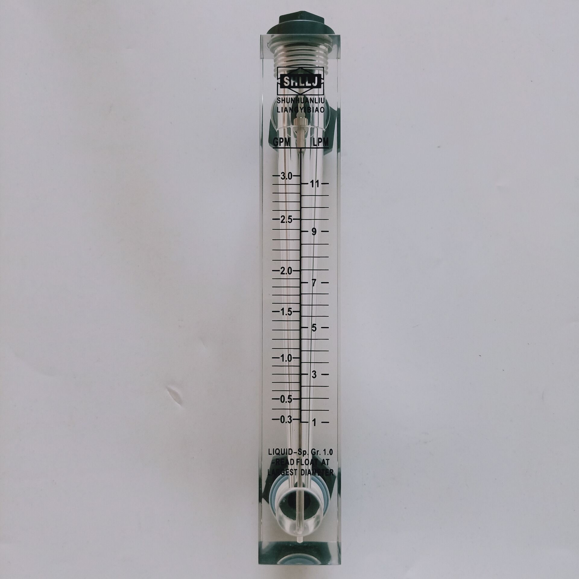 LZM-15L Acryl Panel Flowmeter (Flowmeter) Zonder Regelklep Voor Vloeistof En Gas