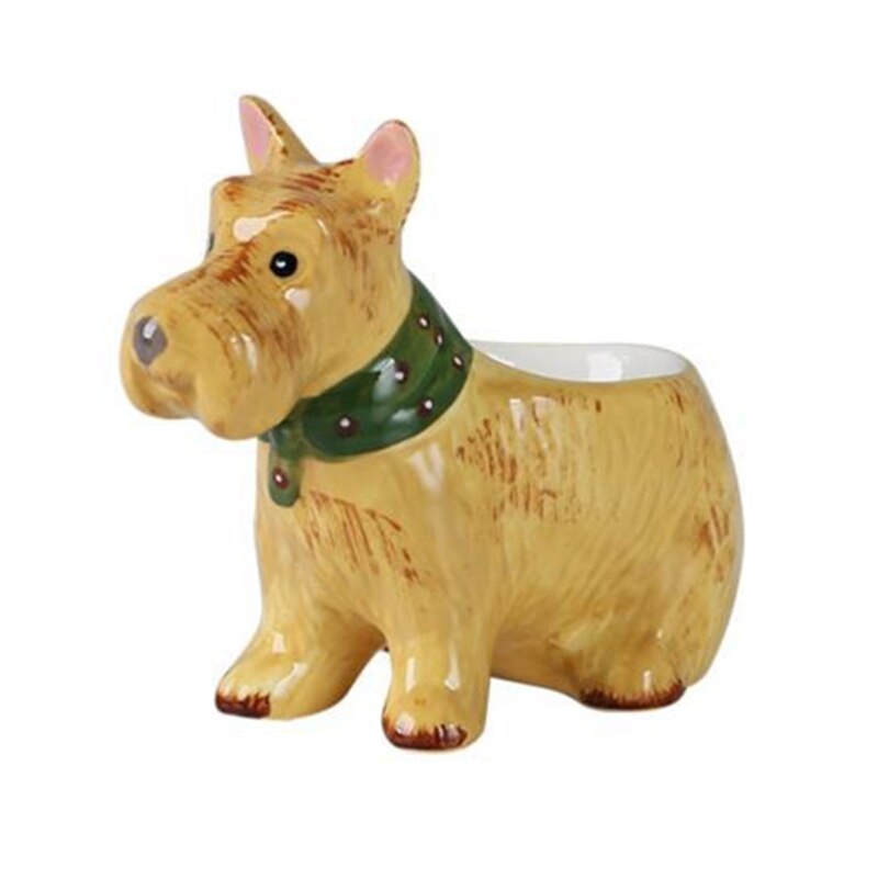 Coquetier en forme de chien mignon, porte-œuf en céramique, porte-œuf en porcelaine, ustensile de cuisine: Default Title