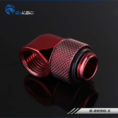 Bykski G1/4" 90 Degree Elbow Rotatable Fitting Connector Joint B-RD90-X