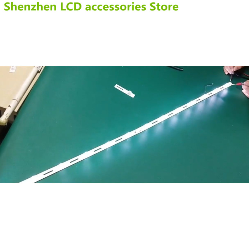 Barra de luz led universal para tv lcd, 32 polegadas, 55 polegadas, barra de luz de fundo universal ab, 2 peças = 580mm + b 585mm 100% novo