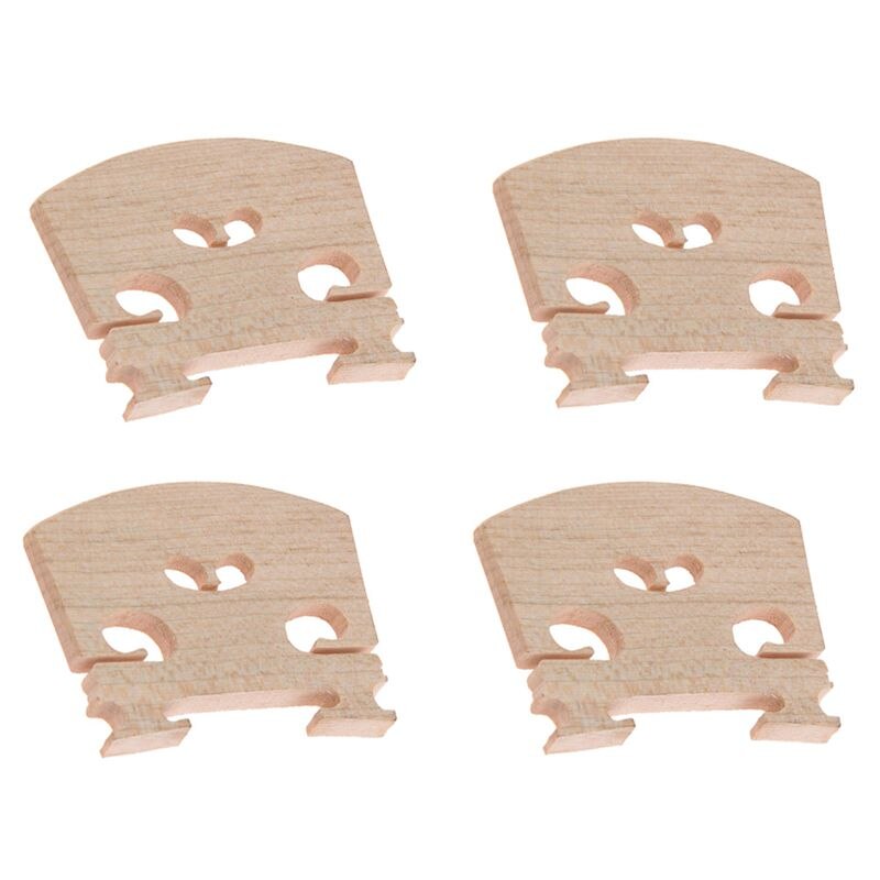 Violin parts Violin-Bridge-5pc-4/4 Maple Bridge Violin Parts, 4 Piece: Default Title
