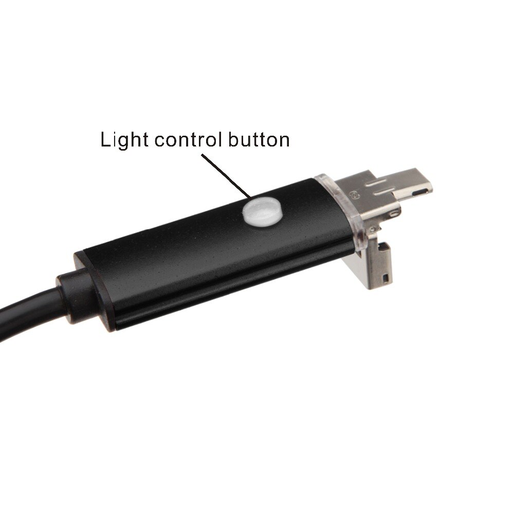 2IN1 HD Inspection Mini Endoscope Camera AN97 1M USB Cable for Android Endoscope Searching Thing in Narrow Space Microscopy