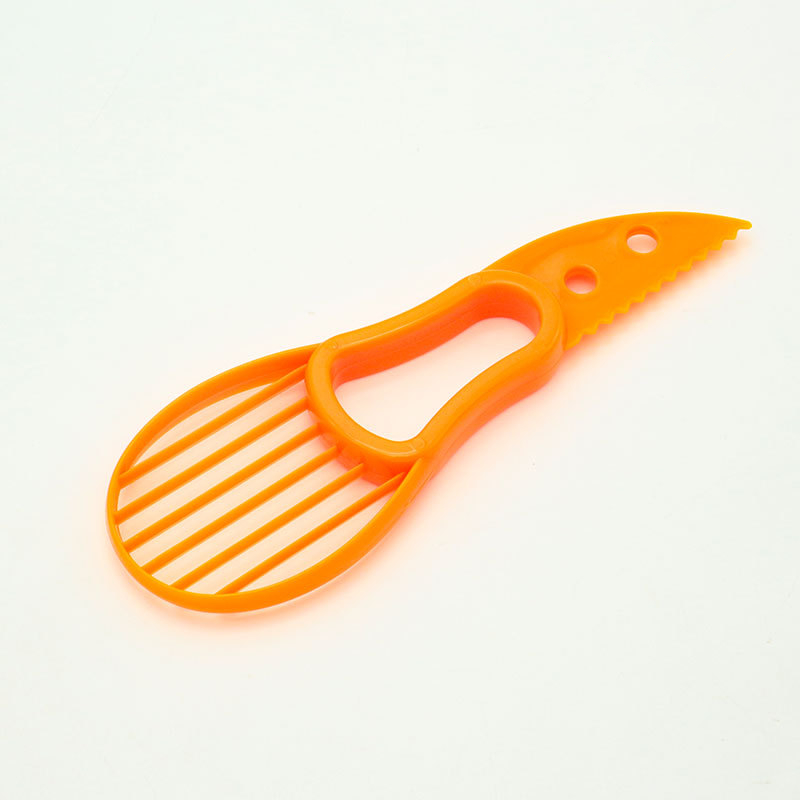 Kitchen Tools Orange 3 In 1 Avocado Slicer Corer Butter Fruit Peeler Cu... – Vicedeal