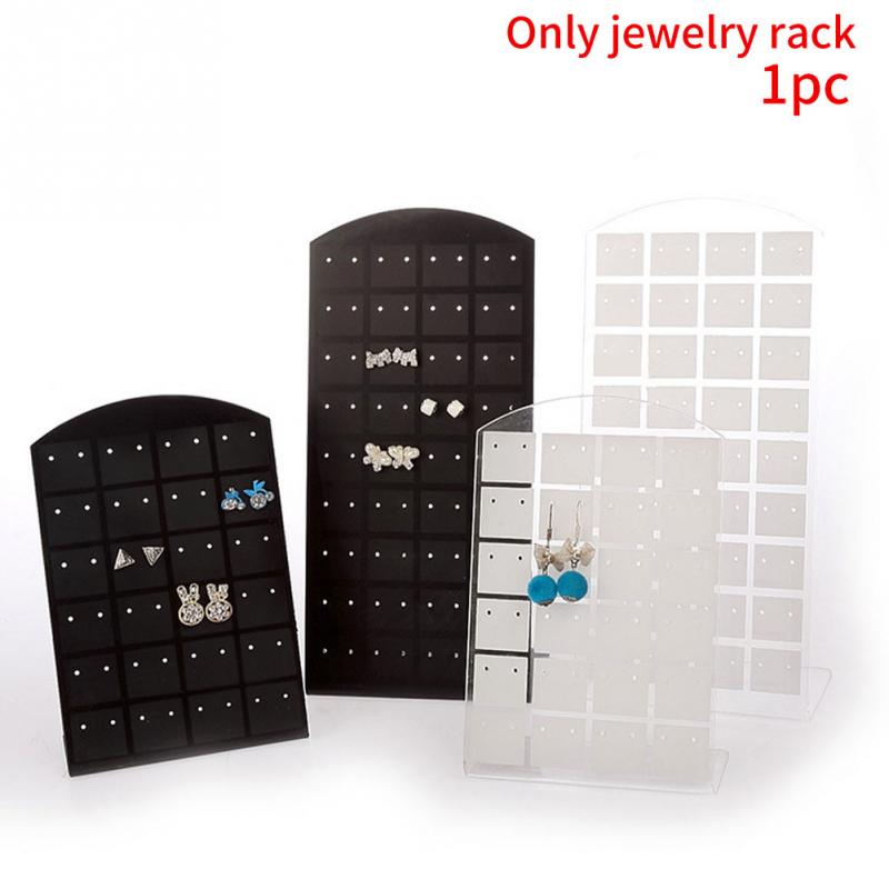 Soporte para Exhibidor de joyas y pendientes para mujer, organizador de almacenamiento, colgador de pendientes, soporte de exhibición, herramienta de joyería, 24/36 pares