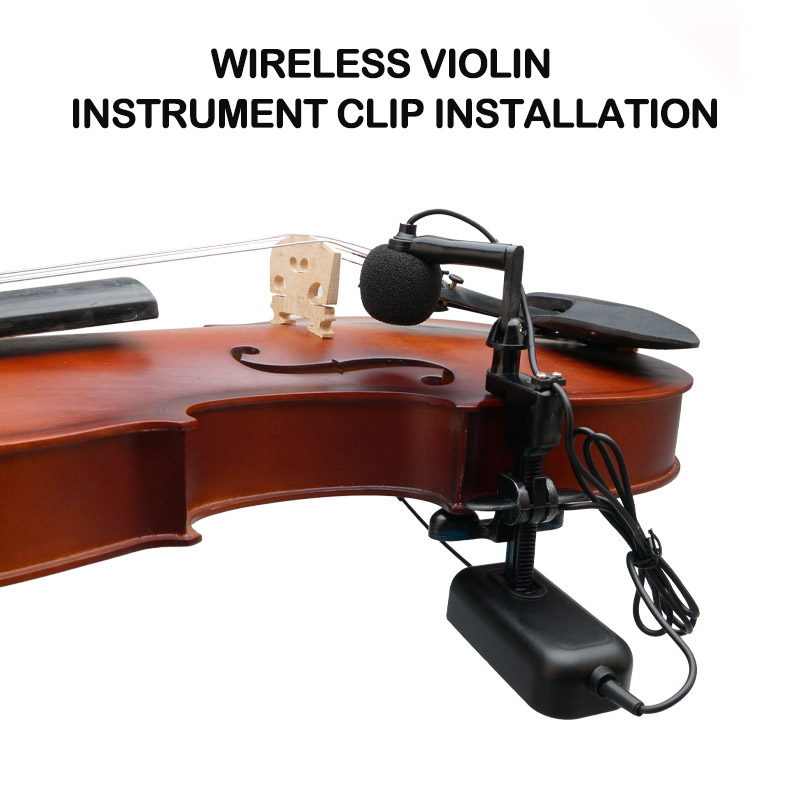 Violin microphone high-fidelity condenser microphone stage performance