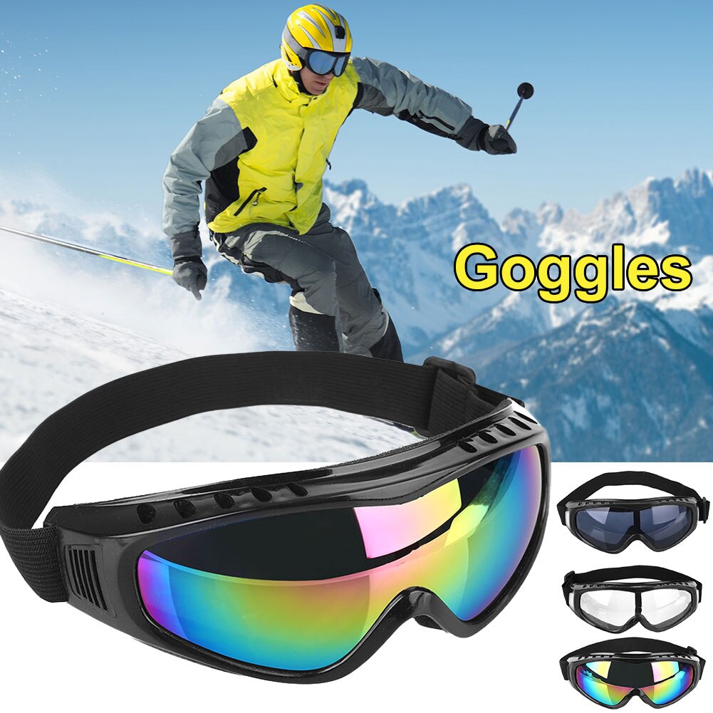 Ski Bril Anti-Uv Mannen Vrouwen Fietsen Bril Fiets Zonnebril Sportbrillen Winddicht Goggles Voor Outdoor Snowboard