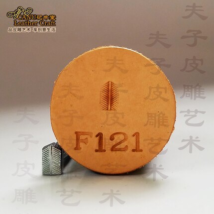 Metall lær bearbeiding salverktøy utskjæring lær håndverk frimerker lær håndverk stempling solid metall trykkverktøy