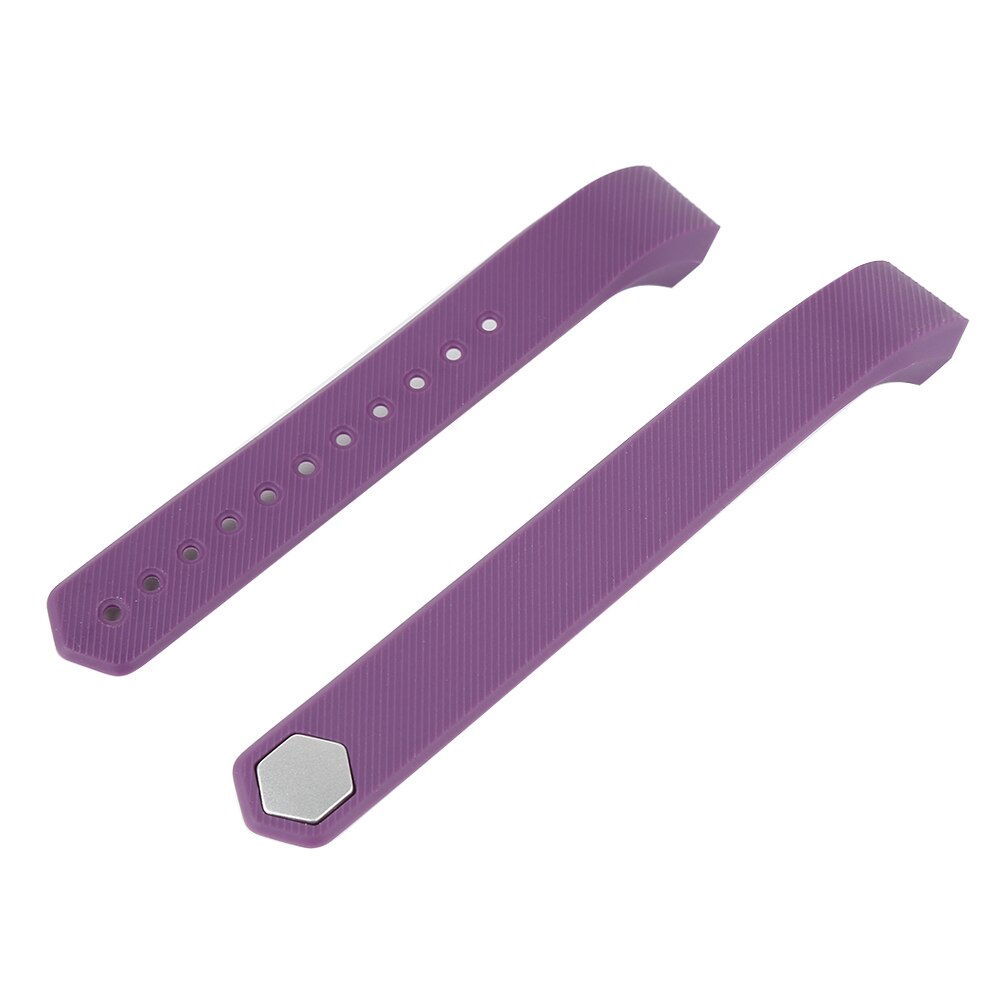 Sport Wristbands Smart Watch Strap Replacement Silicone Strap Band For Smartwatch ID115/ ID115 Lite/ ID115 HR Smart Bracelet: Purple