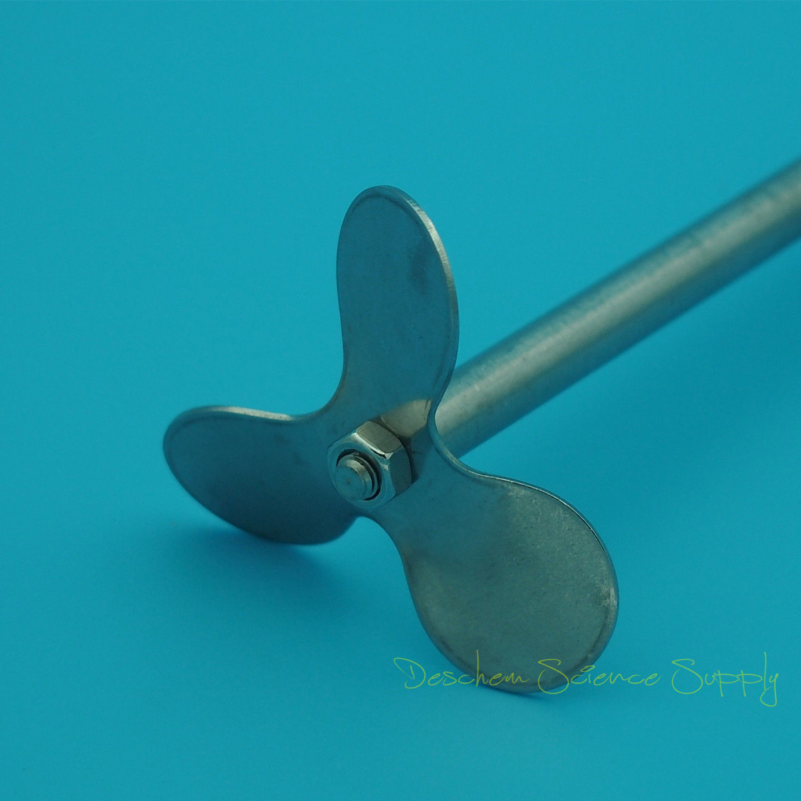 300mm, Rvs Roerder, Diameter 8mm, Paddle 30mm, SS 304 Propeller
