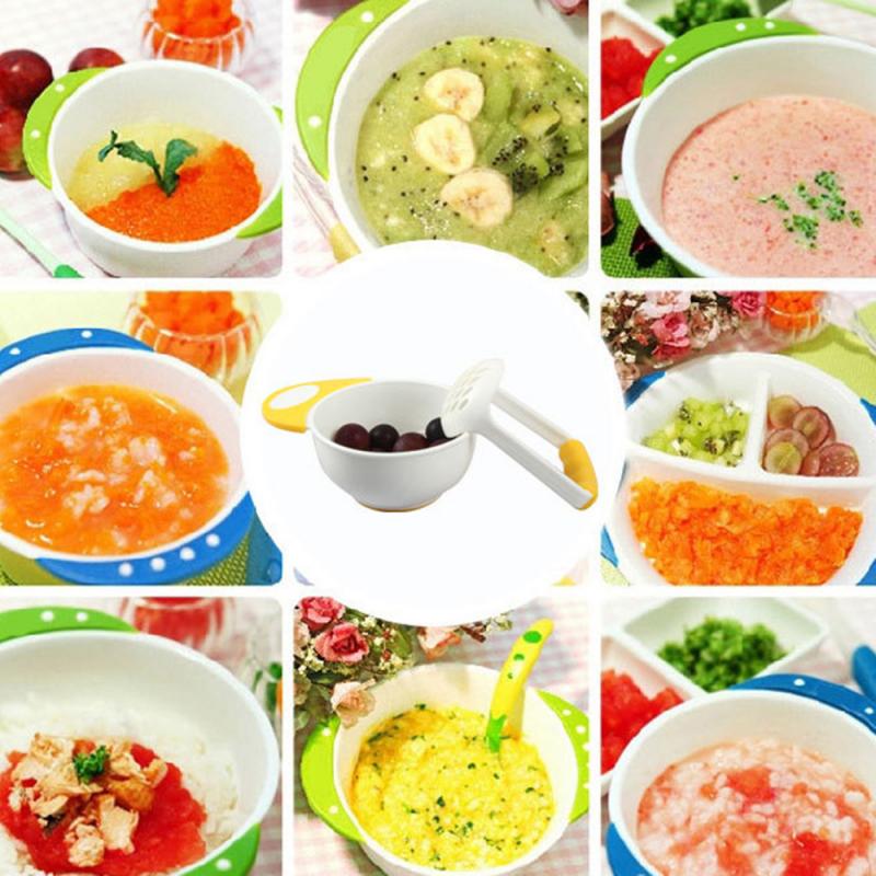 Baby Anti Spill Bowl Universal Kids Feeding Training Cup & Baby Food Mills Kids Boys Girls Safe Non-toxic