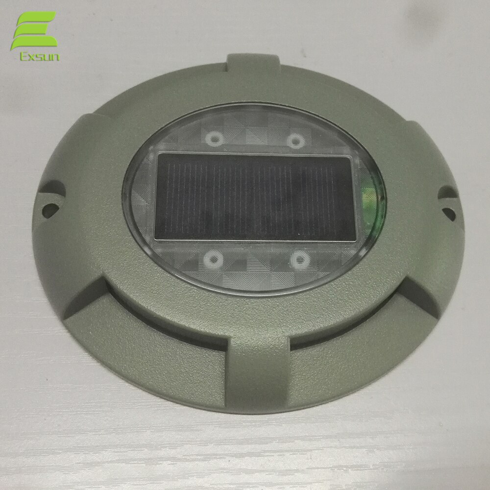 LED solar deck light Aluminum housing Solar Powered Outdoor Waterproof Sidewalk Stair Garden Ground Pathway