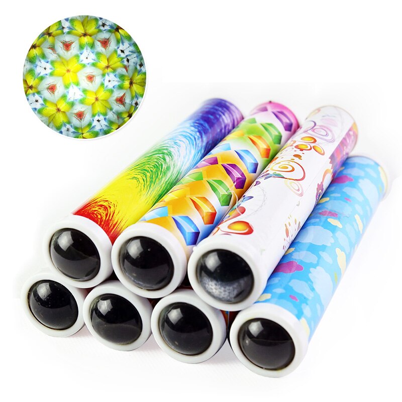 1pcs Outdoor Scene Rotating Kaleidoscope Interactive Logical Rotating Kaleidoscope Changeful Adjustable Fancy Colored World Toys