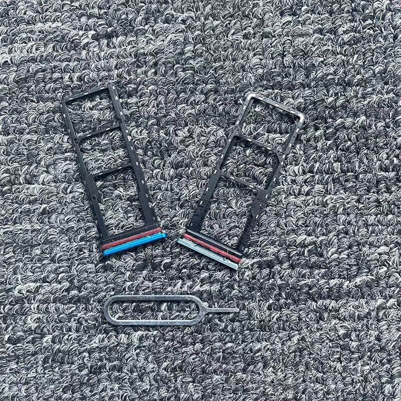 10Pcs Sim/Sd Card Tray Slot Houder Connector Voor Infinix 10T X687C 10S X689 x689B Vervangende Onderdelen