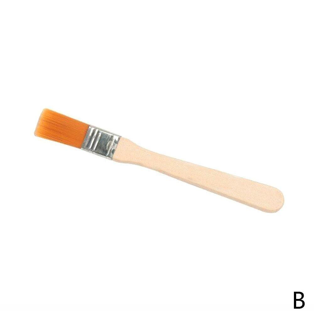 Nylon verfkwast houten handvat olieverfkwasten voor acrylverfbenodigdheden voor kinderen kunstacademie schilderen  w4 t 8: Nr . .2