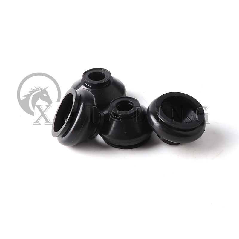 4 Pcs Suspension Steering Tie Rod Ends Ball Joint Universal Dust Protection Rubber Cover For Chinese ATV Go Kart Quad Bike Parts