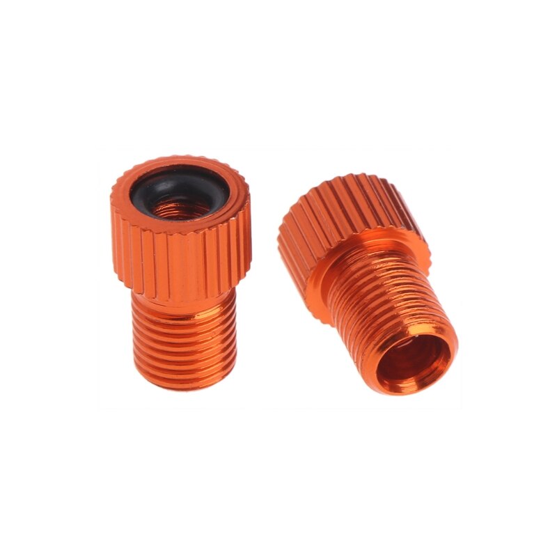 5pcs Presta Schrader Bicycle Valve Adapter Air Pump Road Bike Tire Gas Tube Tool