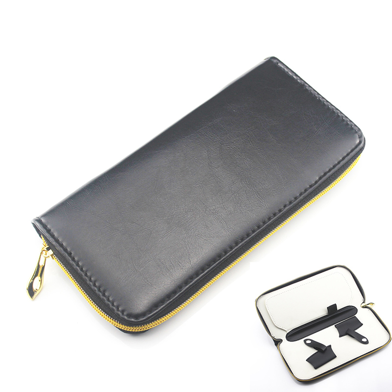 Freelander Salon Left Hand Gold Hair Scissors Set 6 inch Stainless Steel Styling Barbershop Hairdressing Scissors: Bag 22