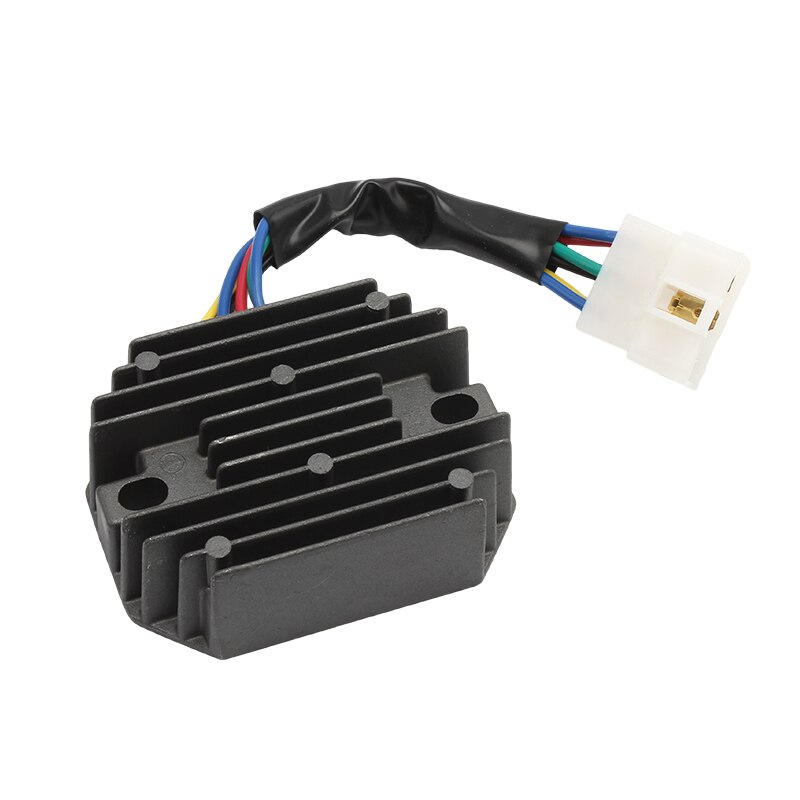 Spændingsregulator ensretter motorcykel tænding til kubota & græshoppe  rs5101 rs5155 6 wire metal sort  dc 12v tilbehør