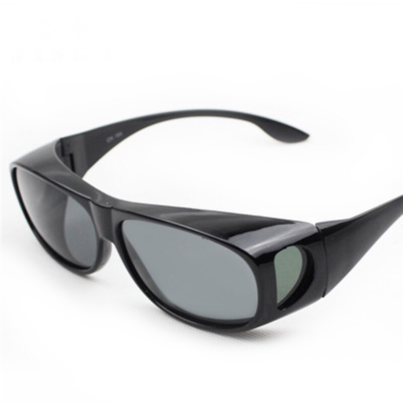 Polarized sunglasses driver driving goggles, sports sunglasses Driving Shades Travel Fishing Sun Glasses: Bright black