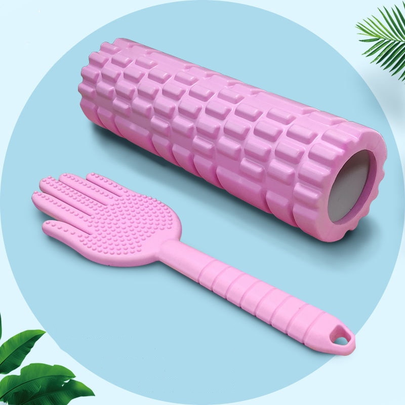 Yoga Column Yoga Pilates Roller blocks relax Sport Tool Therapy Exercise Physio Relax Foam Roller: 13